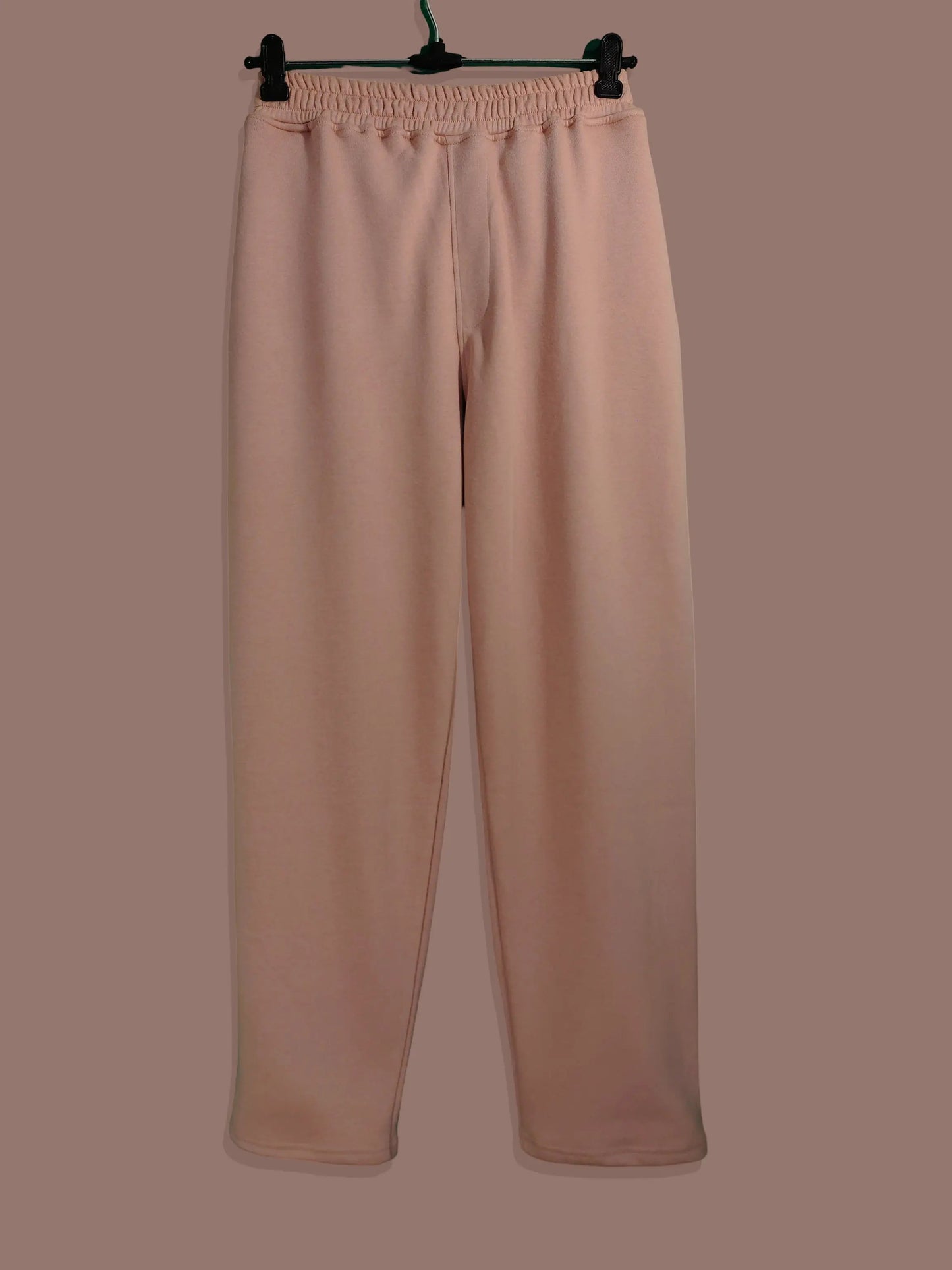 Unisex Cotton Fleece Joggers - Pink strudoo