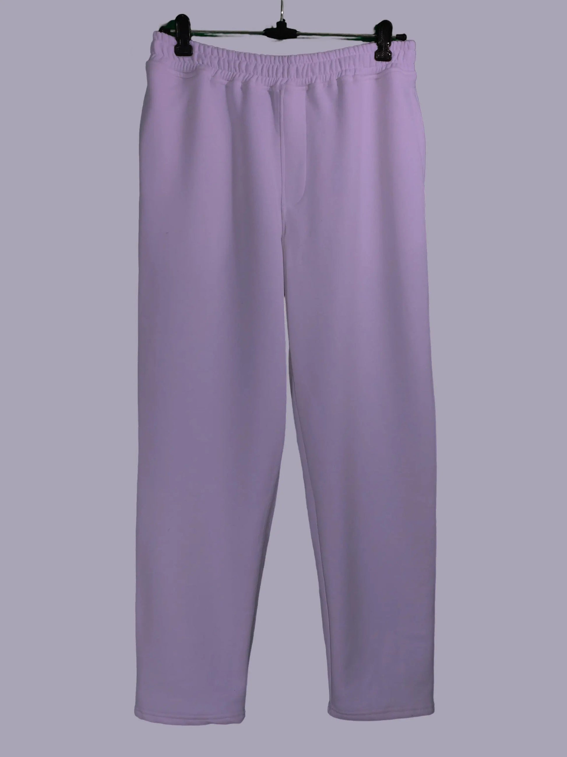 Unisex Cotton Fleece Joggers - Lavender strudoo